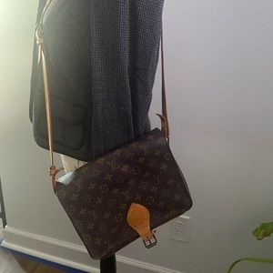 Louis Vuitton Monogram Crossbody Bag.